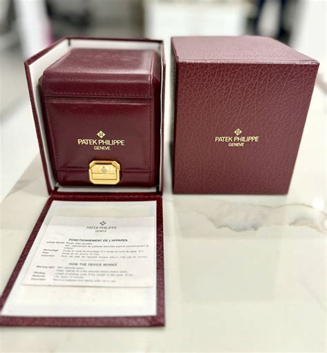 patek philippe winding box
